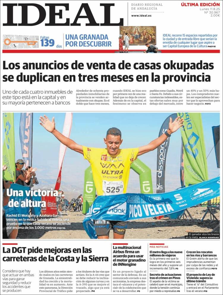 Portada de Ideal (España)