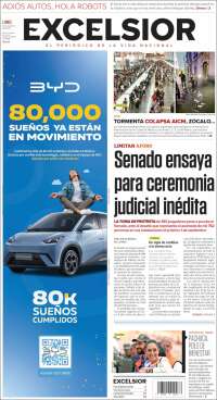 Portada de Excelsior (México)