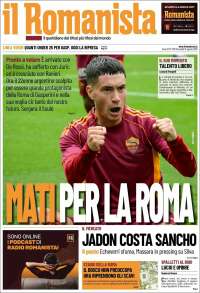 Portada de Romanista (Italia)