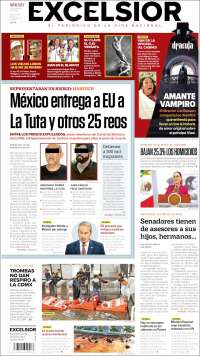 Portada de Excelsior (México)