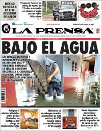 Portada de La Prensa (México)