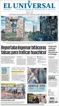 Portada de El Universal (México)