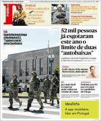 Portada de Público (Portugal)