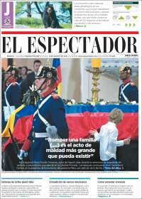 Portada de El Espectador (Colombia)