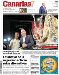 Portada de Canarias 7 (España)