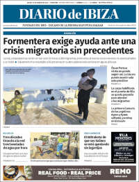 Portada de Diario de Ibiza (España)