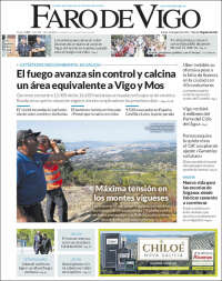 Portada de Faro de Vigo (España)