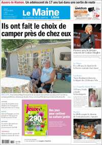 Portada de Le Maine Libre (Francia)