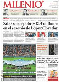 Portada de Milenio (México)