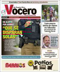 Portada de Vocero (Puerto Rico)