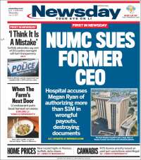 Portada de Newsday (USA)