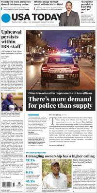 Portada de USA Today (USA)