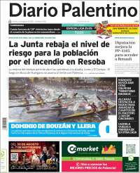 Portada de Diario Palentino (Espagne)