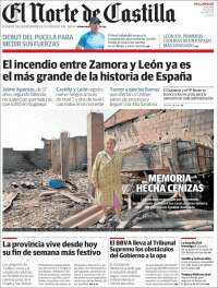 Portada de Norte de Castilla - Valladolid (Espagne)