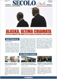 Portada de Secolo d'Italia (Italy)