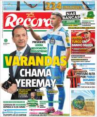 Portada de Record (Portugal)