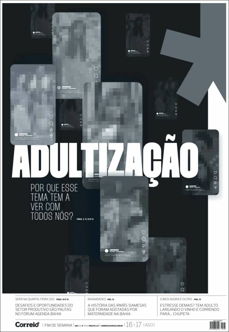 Portada de Correio* (Brasil)