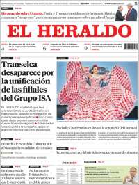 Portada de El Heraldo (Colombie)