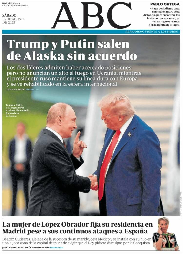 Portada de ABC (España)