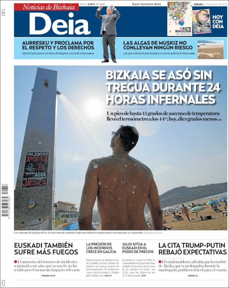 Portada de Deia (España)