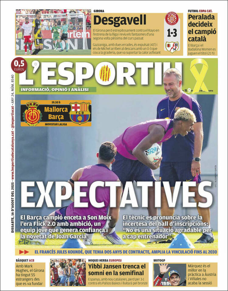 Portada de L'Esportiu (España)