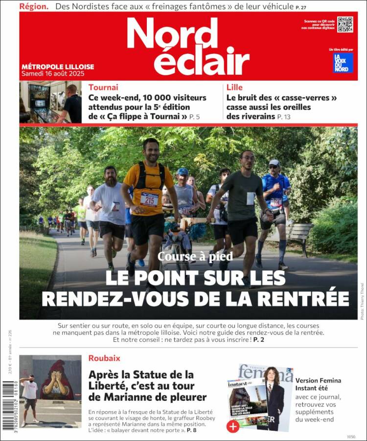 Portada de Nord Éclair (Francia)