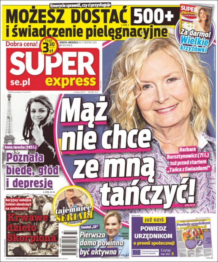 Portada de Super Express (Polonia)