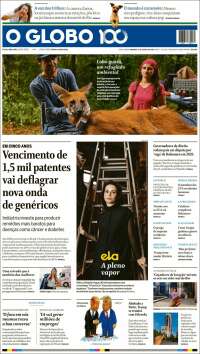 Portada de O Globo (Brasil)