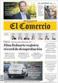 Portada de El Comercio (Perú)