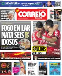 Portada de Correio da Manhã (Portugal)