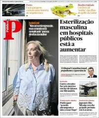 Portada de Público (Portugal)
