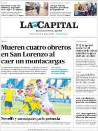 Portada de La Capital - Rosario (Argentina)