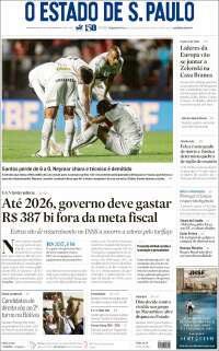 Portada de O Estado de São Paulo (Brésil)