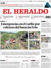 Portada de El Heraldo (Colombia)