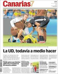 Portada de Canarias 7 (Espagne)