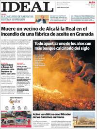 Portada de El Ideal de Jaén (España)