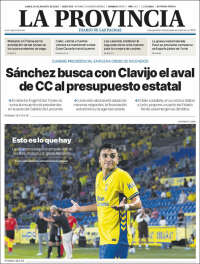 Portada de La Provincia (Espagne)