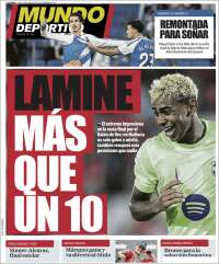Portada de El Mundo Deportivo (Espagne)