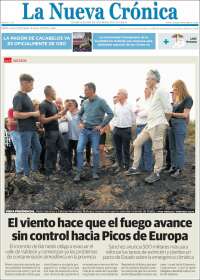Portada de La Nueva Crónica (Espagne)