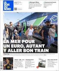 Portada de La Voix du Nord (France)