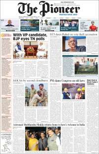 Portada de The Pioneer (Inde)