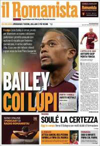 Portada de Romanista (Italy)