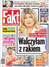 Portada de Fakt (Polonia)