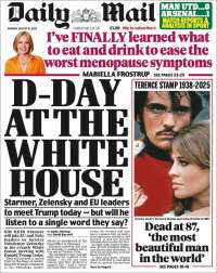 Portada de Daily Mail (Royaume-Uni)