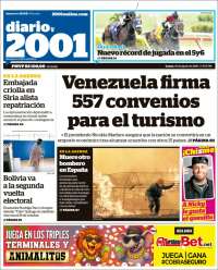 Portada de 2001 - Dosmiluno (Venezuela)