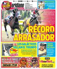 Portada de Meridiano (Venezuela)