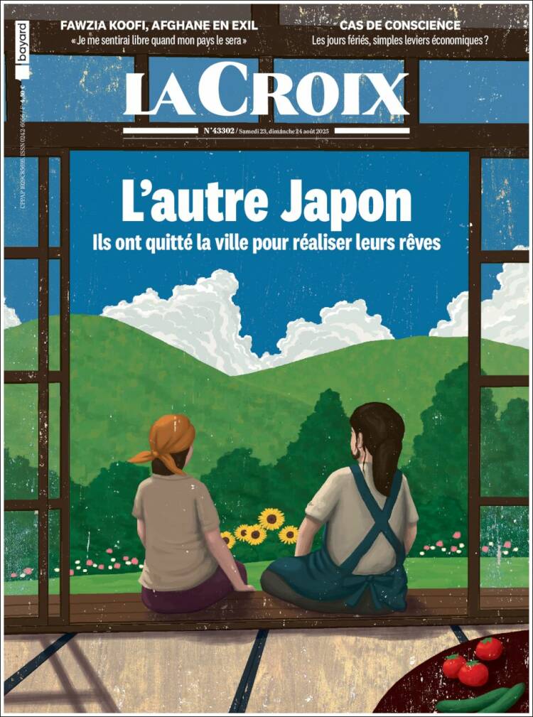 Portada de La Croix (Francia)