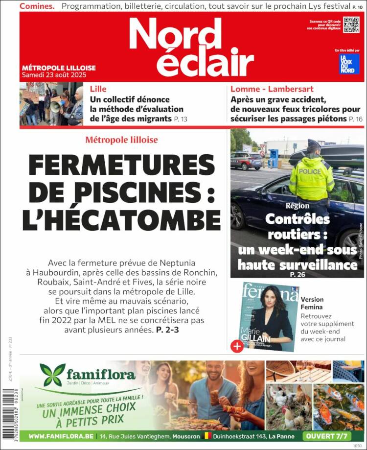 Portada de Nord Éclair (Francia)
