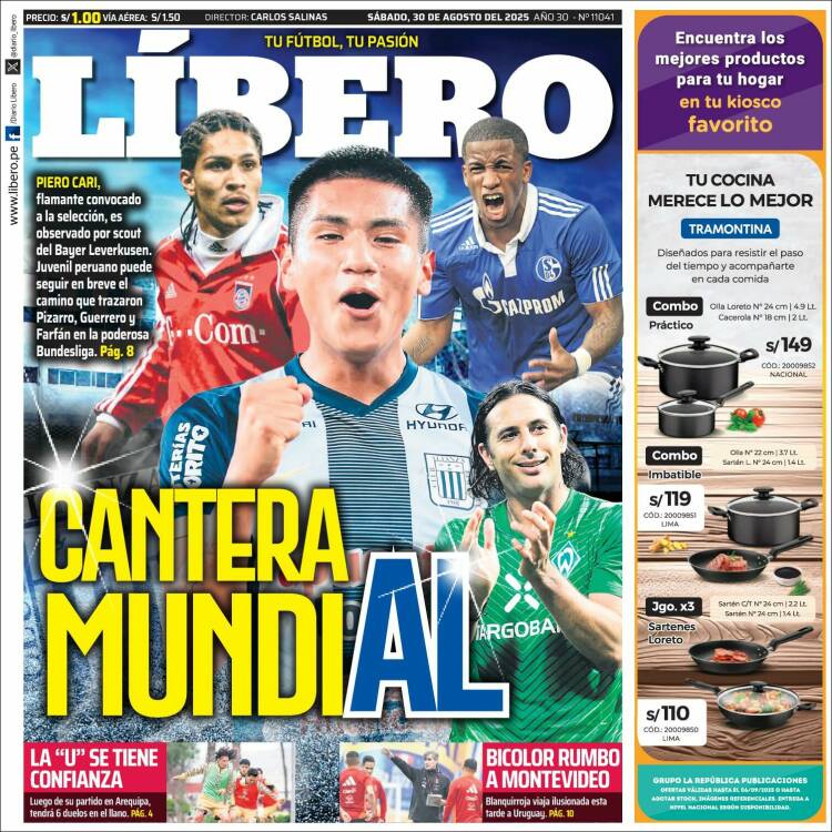 Portada de Líbero (Per&uacute;)