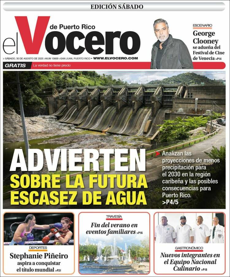 Portada de Vocero (Puerto Rico)